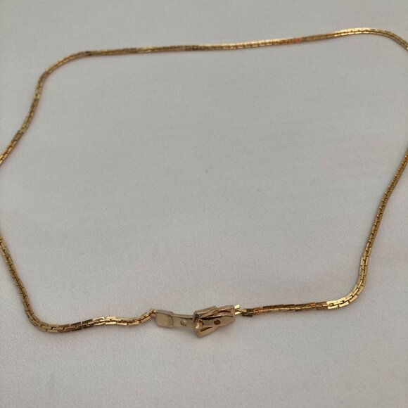 Vintage 80\'s metal gold belt
